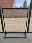 Stojak metalowy czarny C2 150cm