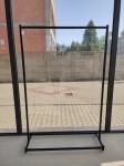 Stojak metalowy czarny C2 180cm