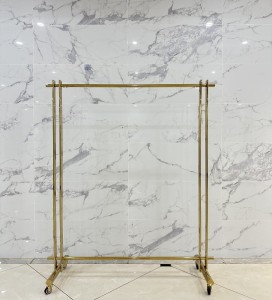 Stojak metalowy złoty JH-169 120cm