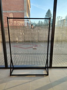 Metal black stand C4 170cm 