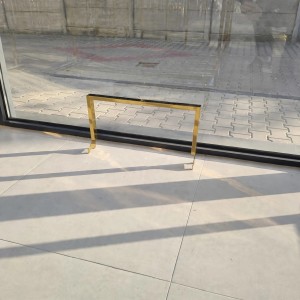 Złota poprzeczka U 60cm  