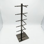 Glasses display stand shiny graphite 5 pairs 
