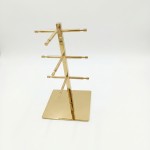 Display stand for glasses gold 3 pairs
