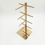 Display stand for glasses gold 4 pairs 