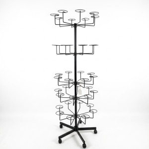 rotating hat display rack