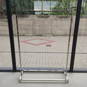 Metal rack silver 170cm