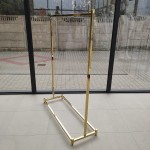 Metal gold rack Z2 160cm