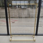 Gold metal rack Z2 170cm
