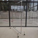 Stojak metalowy transporter dwupoziomowy