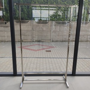 Metal chromed rack 180 cm