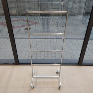 Hanger storage rack four-storey