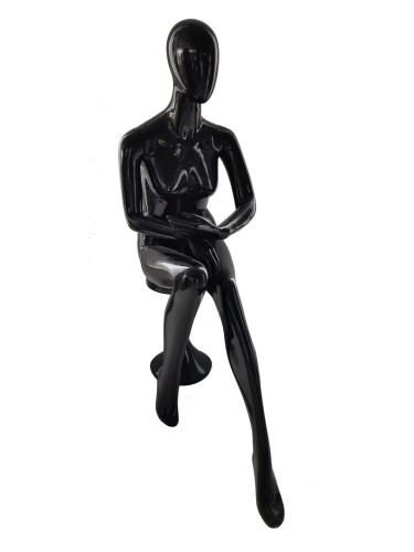 Manekin siedzący czarny połysk.jpg