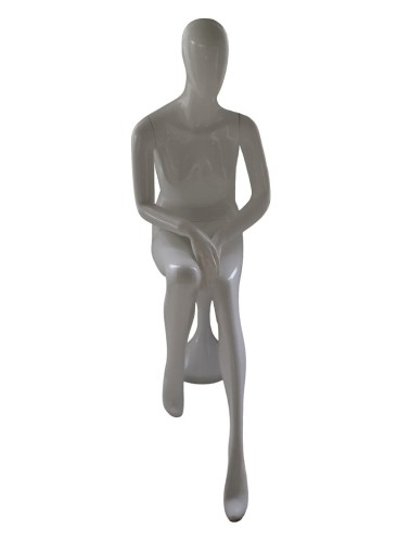 Manekin siedzący biały połysk.jpg