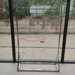 Metal rack silver S4 180cm