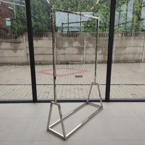 Metal rack silver S3 180cm