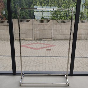 Metal rack silver 180cm